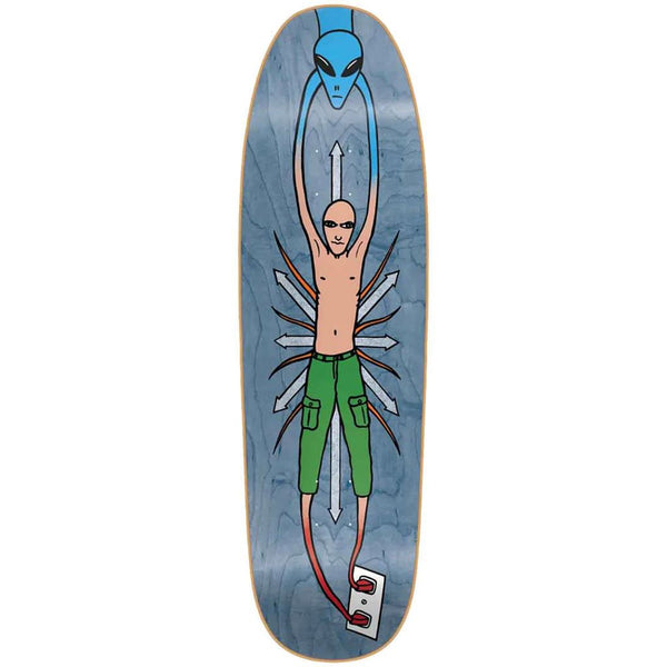 New Deal Vallely Alien SP Blue Skateboard Deck - 9.18