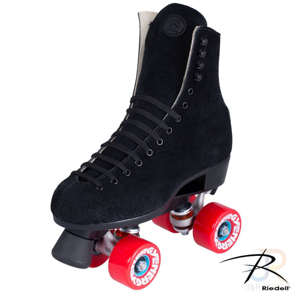 Riedell 135 Zone - Black - Width Wide D Quad Skates
