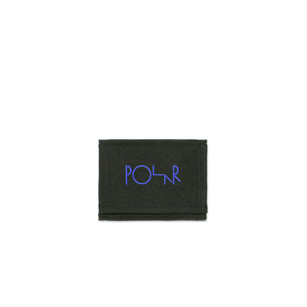 Polar Skate Co Key Wallet | Script Logo (Black / Blue) - One Size