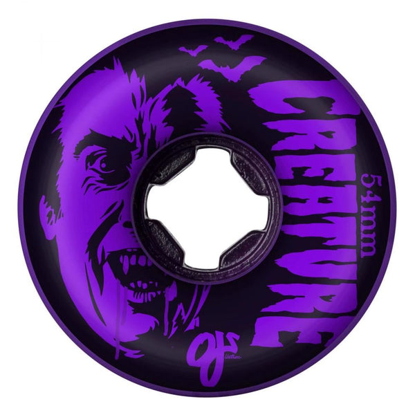 OJ Skateboard Wheels 54mm How To Kill A Vampire - Purple - Skatewarehouse.co.uk