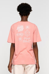 Santa Cruz Womens T-Shirt Infinity T-Shirt - Pink Amethyst - Skatewarehouse.co.uk