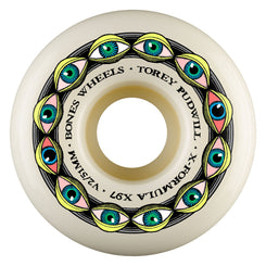 BONES Torey Pudwill 'Frying Eyes' V2 (Locks) X-Formula 97A Skateboard Wheels - 51mm