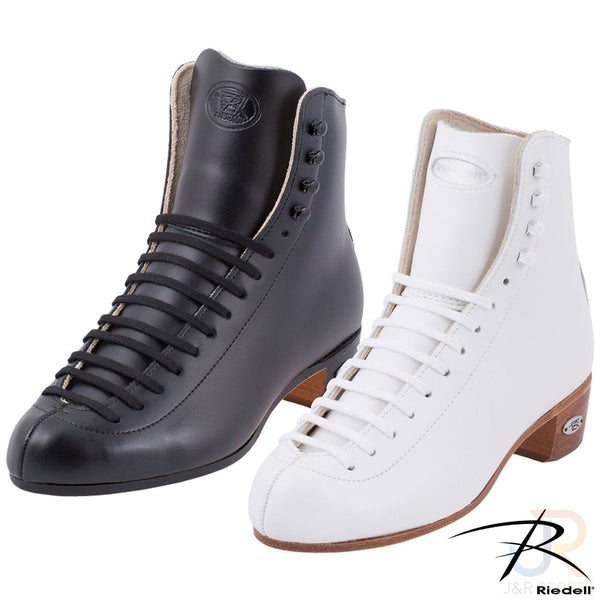 Riedell 220 RETRO Skate Boots - White - Medium Width Quad Parts