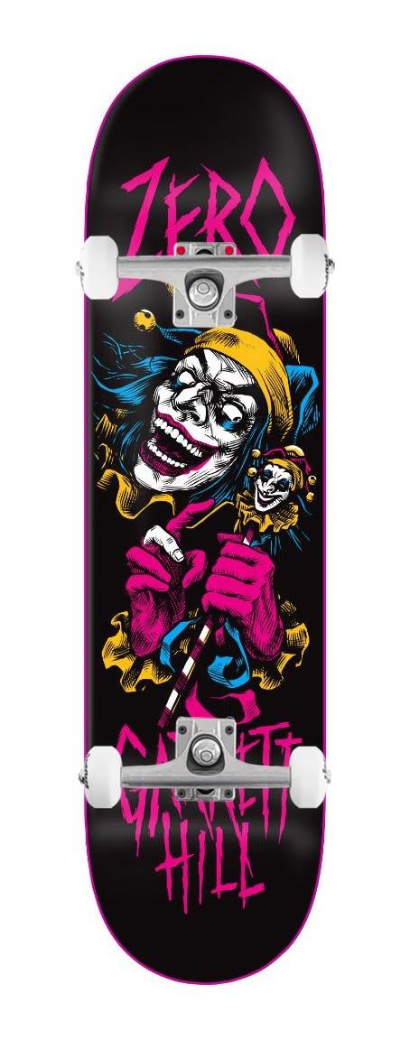 Zero Jester 30 yr Garrett Hill x Venom Custom Complete Skateboard - 8.25"