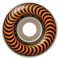 Spitfire Formula Four Skateboard Wheels Classics 101 - Orange - Skatewarehouse.co.uk