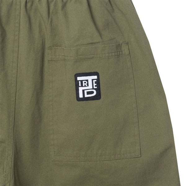 Tired Stamp Pant Green