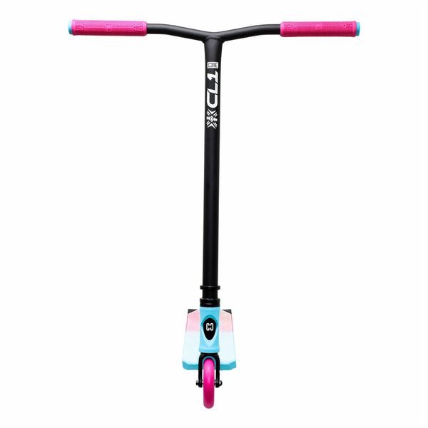 CORE CL1 Complete Stunt Scooter - Pink / Teal - Blue/Pink