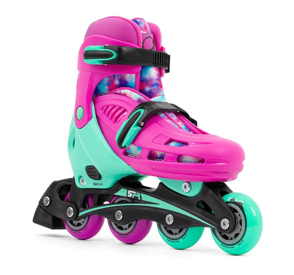 SFR Cyclone II Adjustable Inline Skates - Tie-Dye - Skatewarehouse.co.uk