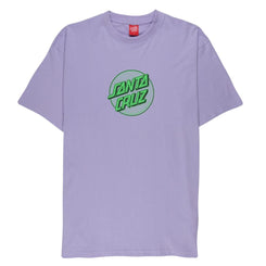Santa Cruz T-Shirt Wireframe Dot Front T-Shirt - Lavender