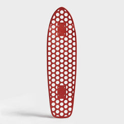 Lander Skateboards - Rodeo - King Red Skateboard Deck - 30"