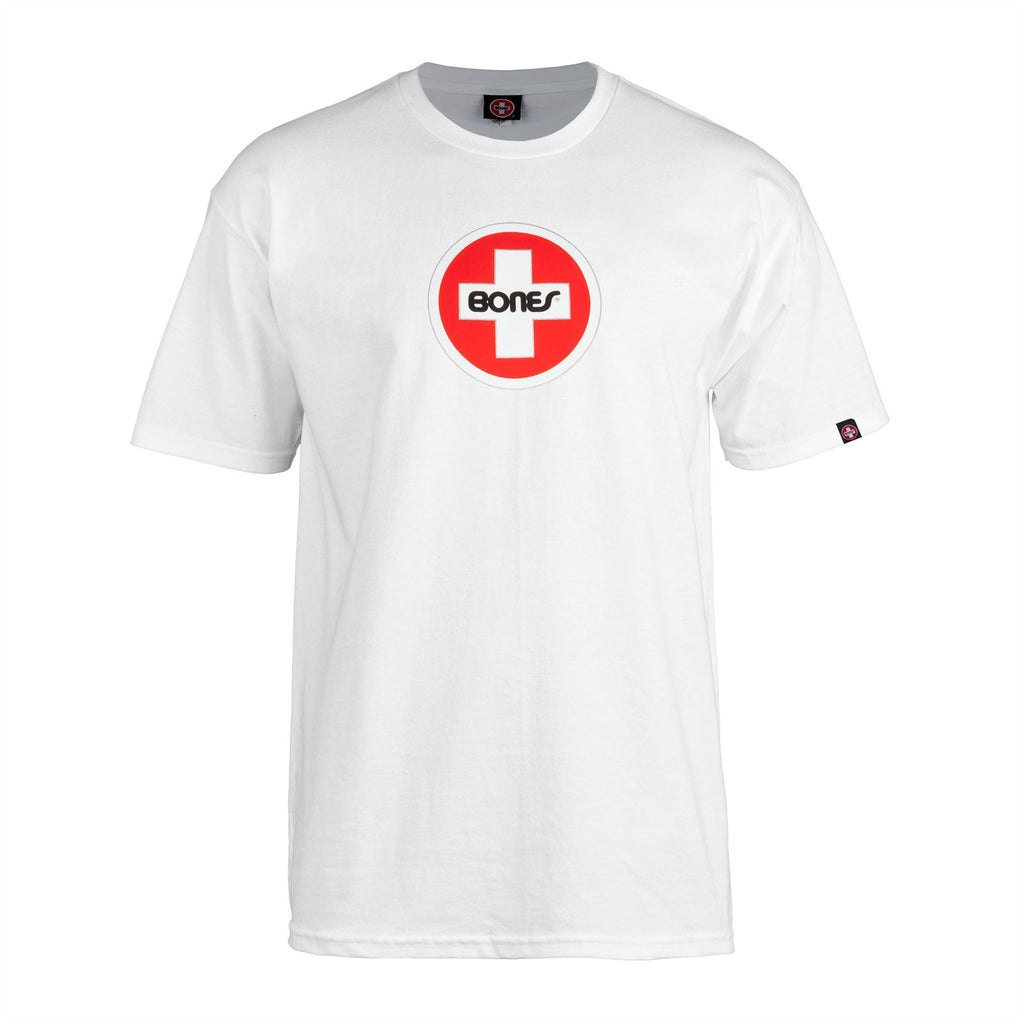 BONES Circle Tee White - Skatewarehouse.co.uk