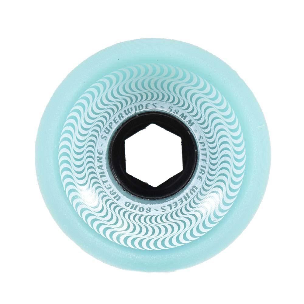 Spitfire Skateboard Wheels 80HD Superwide Seafoam Blue - Seafoam Blue - Skatewarehouse.co.uk