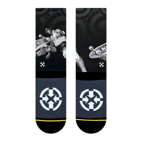Merge4 Grant Brittain's Rob Roskopp Classic Crew Socks - Skatewarehouse.co.uk