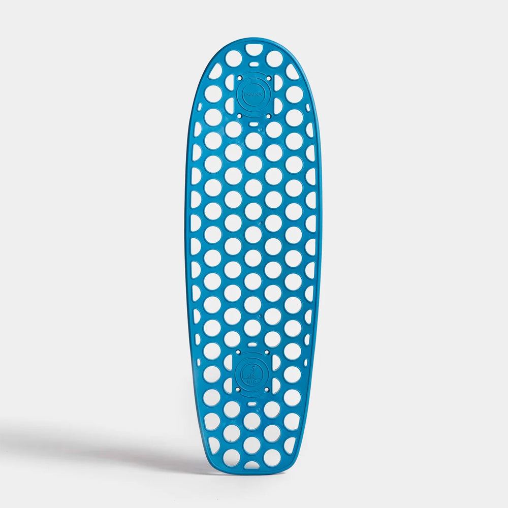 Lander Skateboards - Rio - True Blue Skateboard Deck - 24.5"