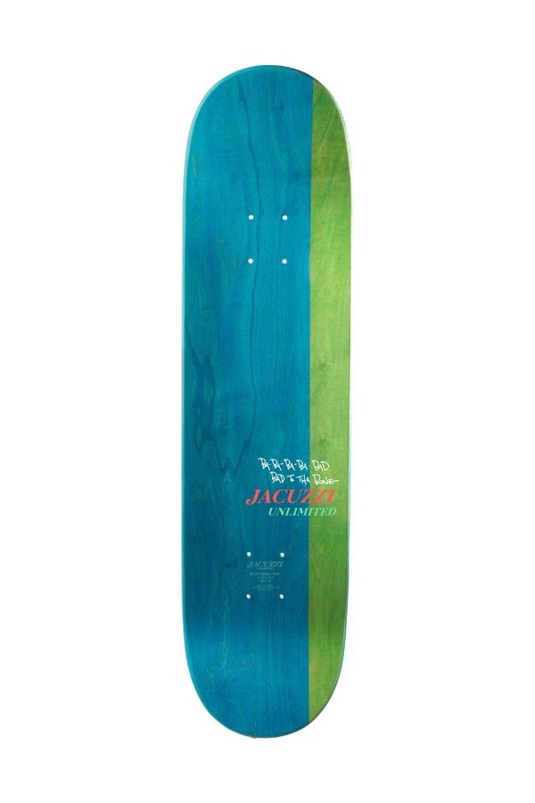 Jacuzzi Unlimited Caswell Berry Smokin' Bones - Ex7 Skateboard Deck Multi 8.5'' - Skatewarehouse.co.uk