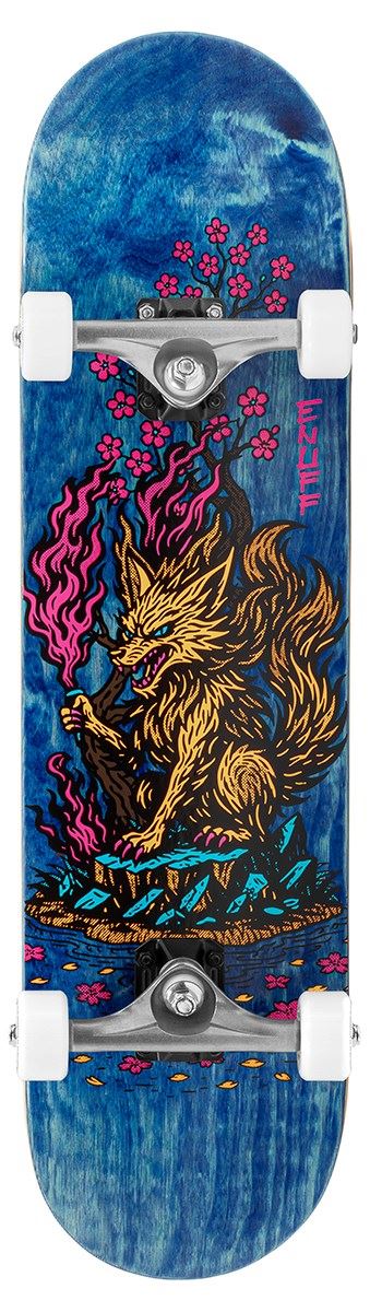 Enuff Yōkai Kitsune Complete Skateboard - 8.25