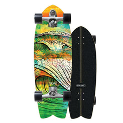 Carver Swallow 2022 Surfskate Cruiser Skateboard C7 - 9.625" x 29.5" - Skatewarehouse.co.uk