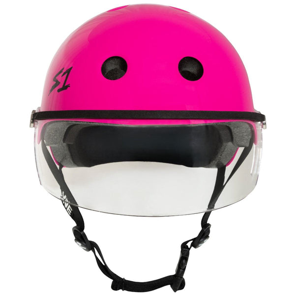 S1 Lifer Helmets inc Visor - Hot Pink Gloss
