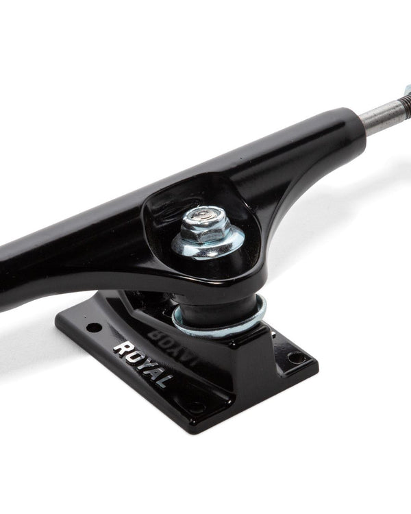 Royal FC Standard Black Skateboard Trucks - 144 (5.5