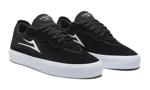 Lakai Essex Skate Shoes - Black/White - Skatewarehouse.co.uk