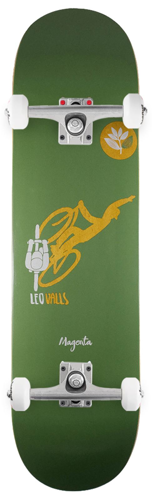Magenta Leo Valls 'Board Shades' Series x Venom Custom Complete Skateboard - 8.25