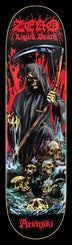 Zero x Liquid Death Skateboard Adam Arunski Skateboard Deck - 8.25" - Skatewarehouse.co.uk
