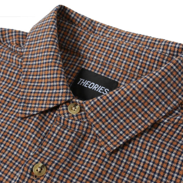 Theories Of Atlantis Avignon Flannel Button-Up Shirt - Skatewarehouse.co.uk