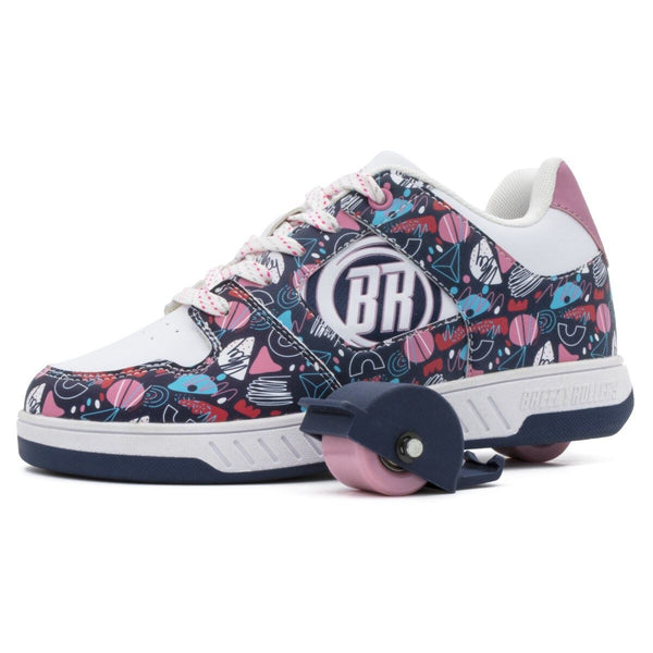Breezy Rollers Groovy - White / Multicoloured