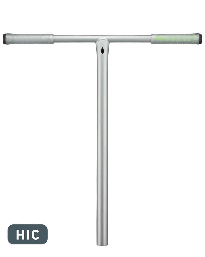 Blunt Thermal V2 650mm HIC - Sliver (with Clear Hand Grips) Scooter Bars