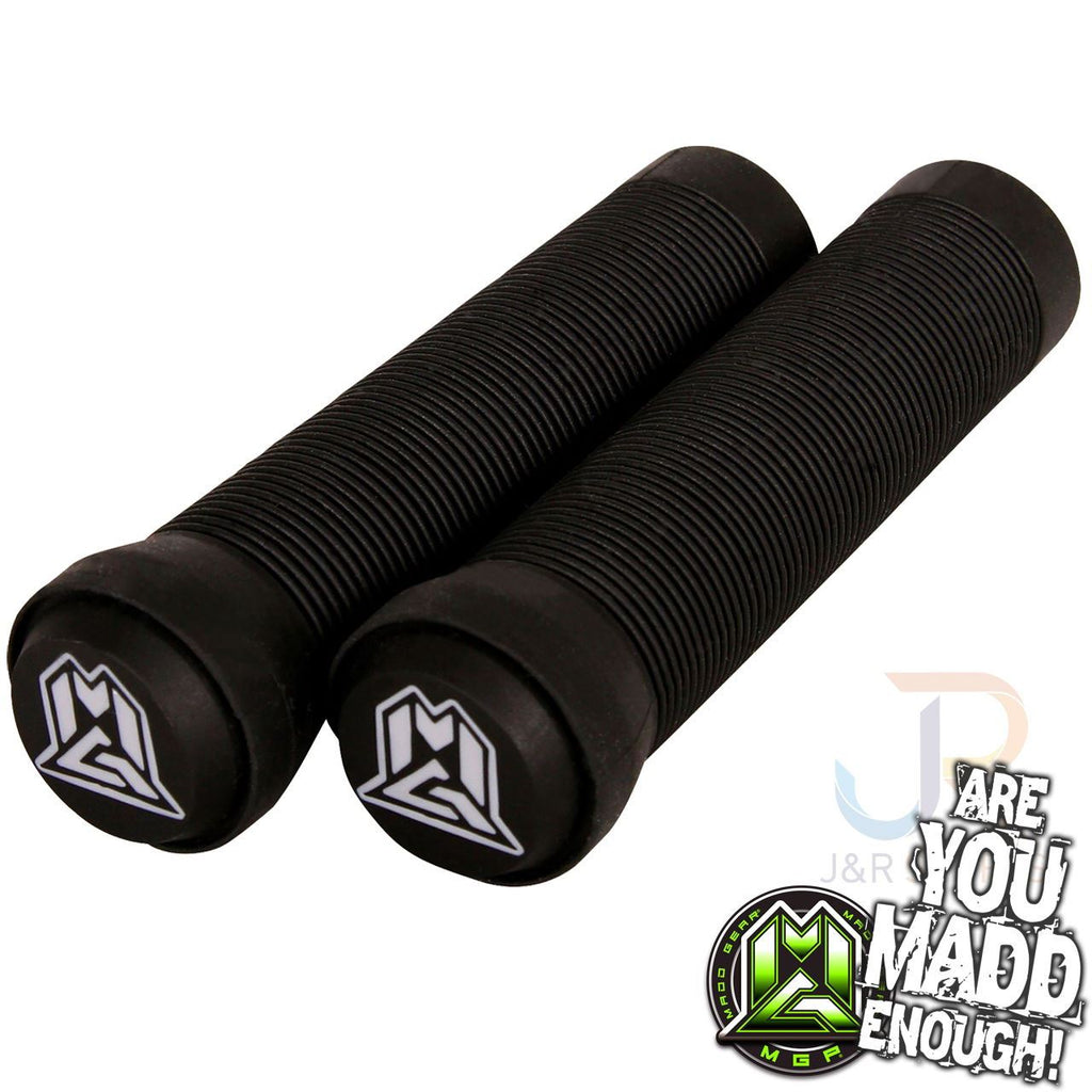 Madd Gear Mgp 150Mm Grind Grips W Bar Ends - Black - Skatewarehouse.co.uk