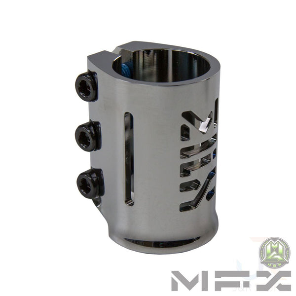 Madd Gear Mfx X3 Triple Clamp - Chrome - Skatewarehouse.co.uk