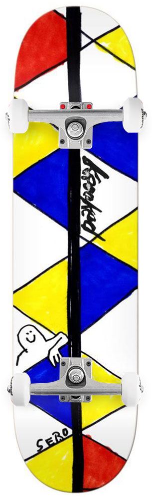 Krooked Pro Sebo Cornelius x Venom Custom Complete Skateboard - 8.06