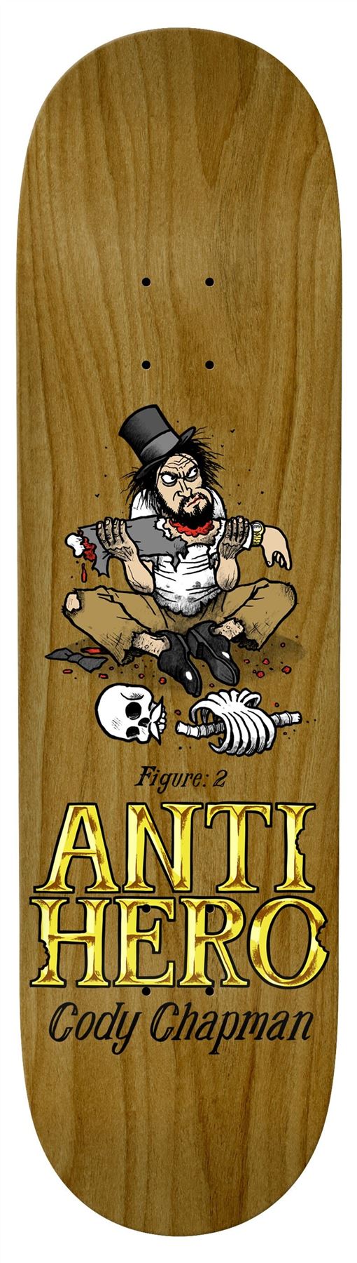 Anti Hero Chapman Eat The Rich (Assorted) Skateboard Deck - 8.32
