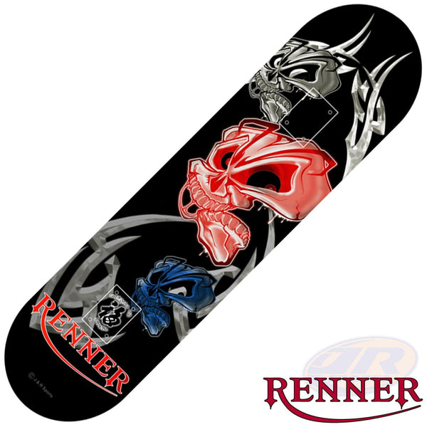 Renner A inc ABEC 5 & Black Trucks - A16 Jax Extreme Complete Skateboard