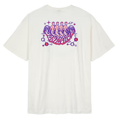 Santa Cruz T-Shirt Knibbs Minds Eye T-Shirt - Optic White - Skatewarehouse.co.uk