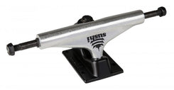 Sushi Pagoda 5.25 Silver/Black Skateboard Trucks - 5.25" - Skatewarehouse.co.uk