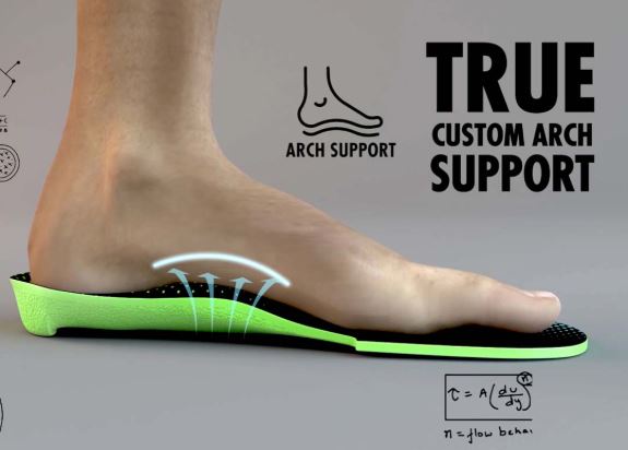 Footprint Gamechanger Elite Custom Orthotic Quantum Heel Sport Gel Insoles Mid - Skatewarehouse.co.uk