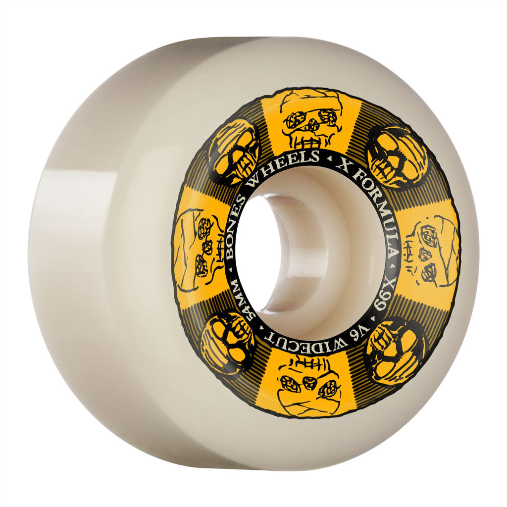 BONES™ Black & Gold X-Formula 99a V6 (Wide - Cut) - Skatewarehouse.co.uk