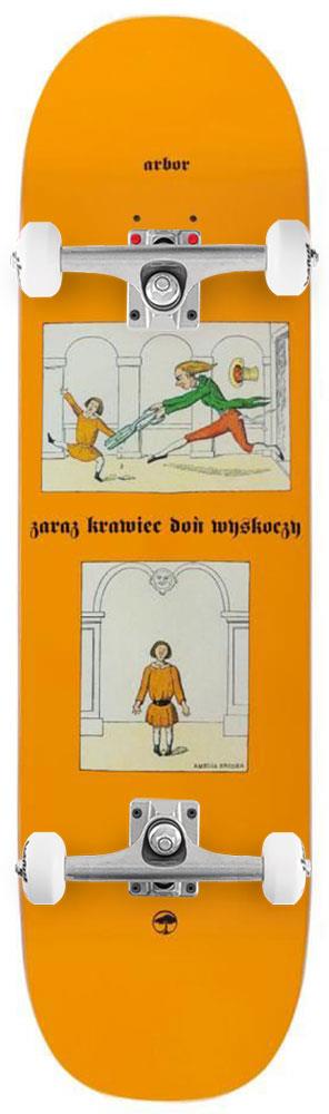 Arbor Amelia 8.5 Folklore x Venom Custom Complete Skateboard - 8.5
