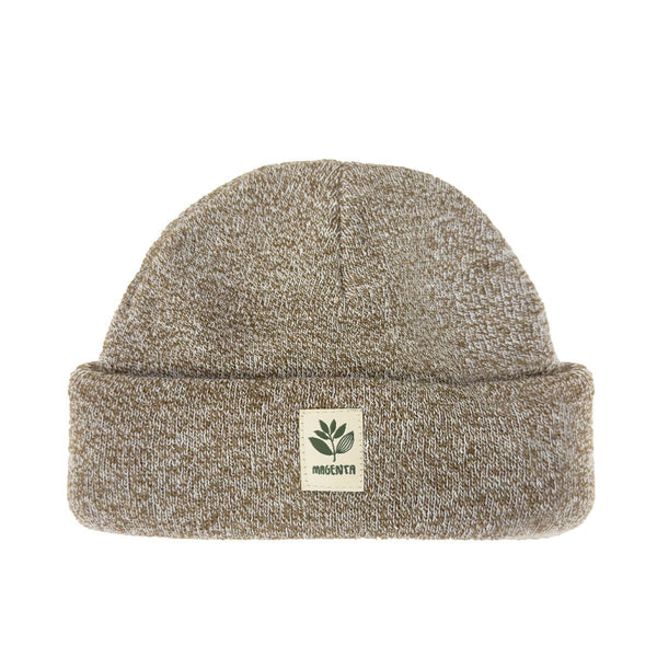 Magenta Fam Beanie Heather Oatmeal