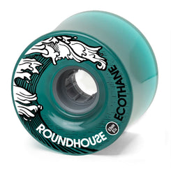 Carver Skateboards Roundhouse - Eco Concave - Aqua (81A) Skateboard Wheels - 69mm