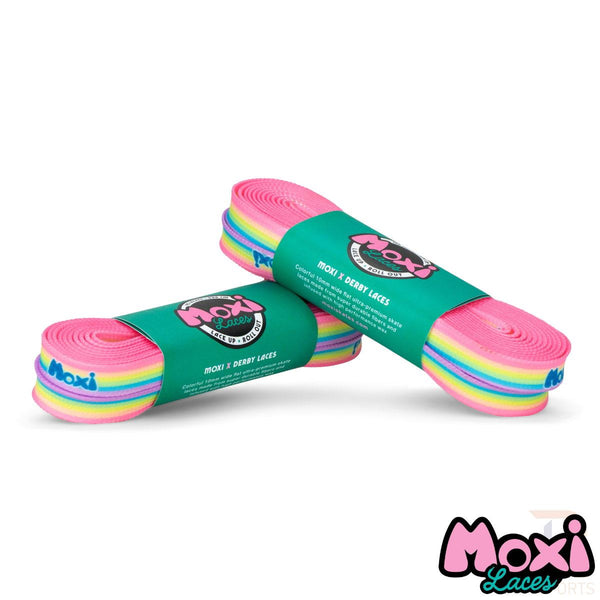 Moxi X Derby Laces - Rainbow - 90