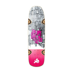 Cliché Gutenberg Daclin White / Pink Skateboard Deck - 8.5"