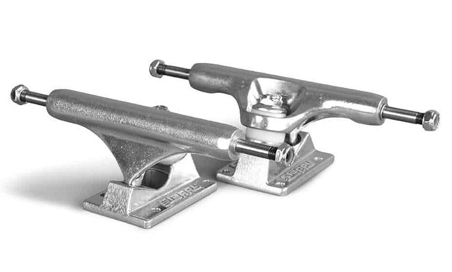 Slappy ST1 Classic Skateboard Trucks Polished - 8.25 - Skatewarehouse.co.uk