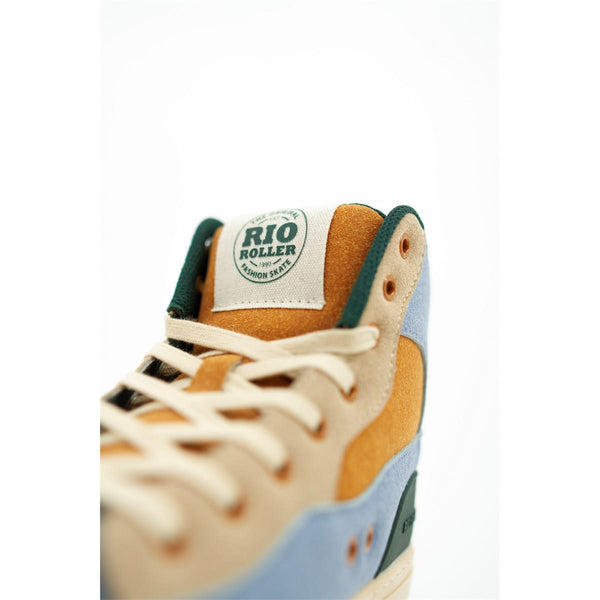 Rio Roller Beats Quad Skates - Blue / Tan