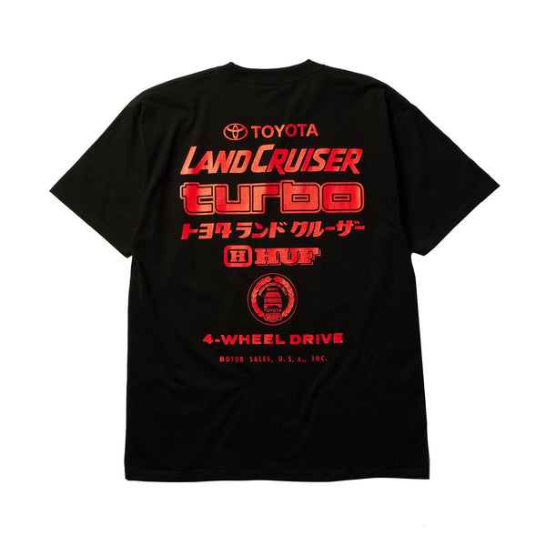 HUF Land Cruiser Turbo SS Tee (Black)