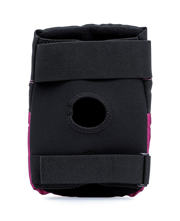 REKD Skateboard Skate Scooter BMX Ramp Knee Pads - Black / Pink - Skatewarehouse.co.uk