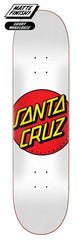 Santa Cruz Logo Classic Dot Skateboard Deck - 8.0"
