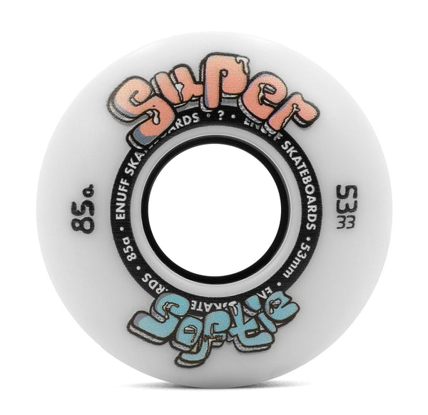 Enuff Super Softie Wheels - White