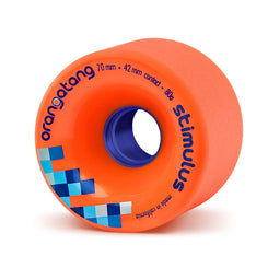 Orangatang "Stimulus" inc Jehu V2 Bearings - Orange 80a (Set 4) Skateboard Wheels